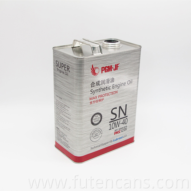 4l F Style Tin Can